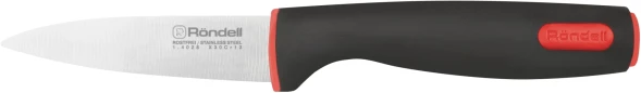 Набор ножей кухон. Rondell Urban RD-1010 компл.:4предм. разд.дос. черный/красный блистер