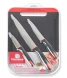 Набор ножей кухон. Rondell Urban RD-1010 компл.:4предм. разд.дос. черный/красный блистер