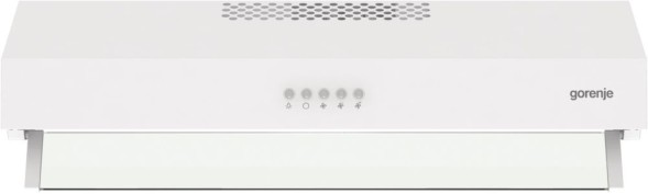 Вытяжка козырьковая Gorenje WHU529EW/M белый управление: кнопочное (1 мотор)