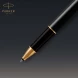 Ручка роллер Parker Sonnet Core T530 (1931496) LaqBlack GT F черн. черн. подар.кор.
