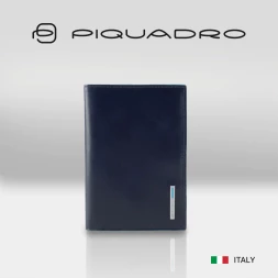 Обложка для документов Piquadro Blue Square PP5256B2/BLU2 синий натур.кожа