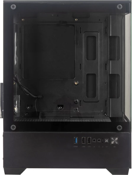 Корпус Accord ACC-ZCU2B черный без БП mATX 1x120mm 1xUSB3.0 1xUSB3.1 audio