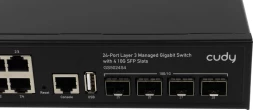 Коммутатор Cudy GS5024S4 (L3) 24x1Гбит/с 4SFP+ управляемый