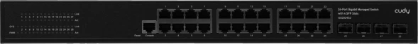 Коммутатор Cudy GS2024S2 (L2) 24x1Гбит/с 4SFP управляемый
