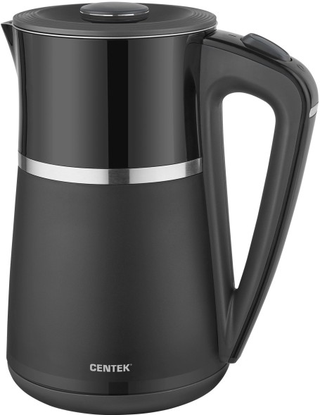 Чайник электрический Centek CT-0028 1.7л. 2200Вт черный корпус: пластик (CT-0028 BLACK)