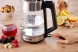 Чайник электрический Gorenje K17OGS 1.7л. 2200Вт нержавеющая сталь/прозрачный корпус: стекло/пластик