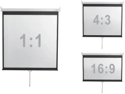 Экран Digis 167" 300x300см Optimal-D DSOD-1108 1:1 настенно-потолочный рулонный