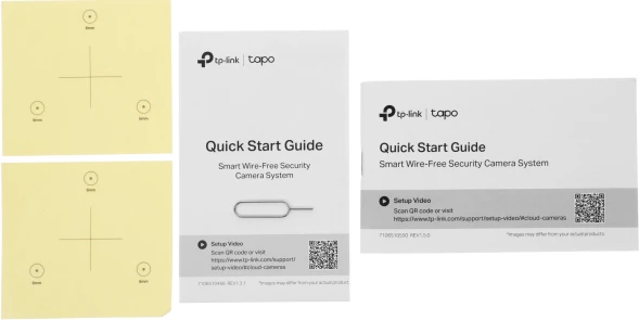 Камера видеонаблюдения IP TP-Link Tapo C420S2 Wi-Fi 3.18-3.18мм корп.:белый/черный