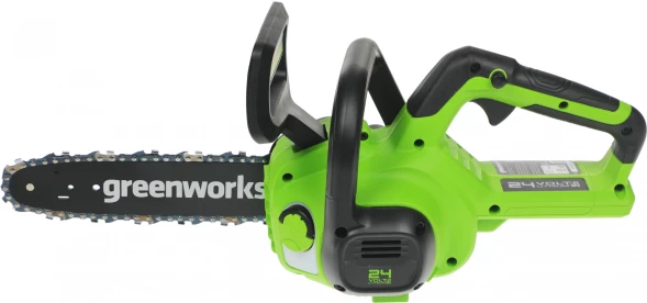 Цепная пила Greenworks G24CS25K4 аккум. дл.шины:10&amp;quot; (25cm) 1аккум. 4Ач ЗУ (2007707UB)