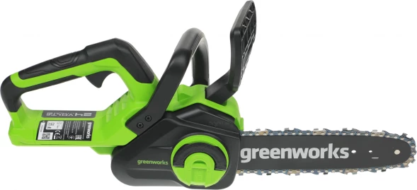 Цепная пила Greenworks G24CS25K4 аккум. дл.шины:10&amp;quot; (25cm) 1аккум. 4Ач ЗУ (2007707UB)