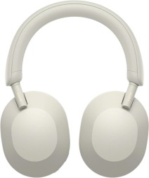 Гарнитура мониторные Sony WH-1000XM5 1.2м белый беспроводные bluetooth оголовье (WH1000XM5/S)