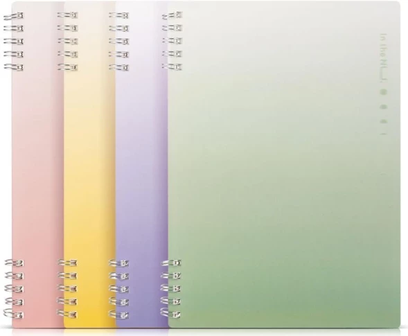 Тетрадь Deli NUSIGN NS373 B5 пластик 60л ассорти