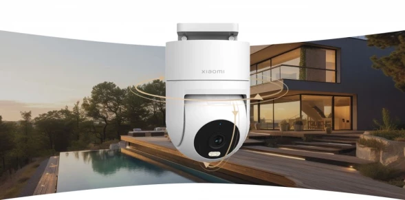 Камера видеонаблюдения IP Xiaomi CW300 EU Wi-Fi 2.8-2.8мм цв. корп.:белый/черный (BHR8097EU)