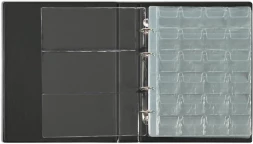 Папка на 4-х D-кольцах Silwerhof Create верт. ПВХ 0.6мм коричневый