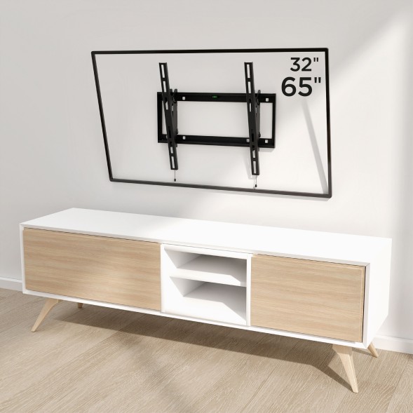 Кронштейн для телевизора Holder LCD-T4609 черный 32&amp;quot;-65&amp;quot; макс.60кг настенный наклон