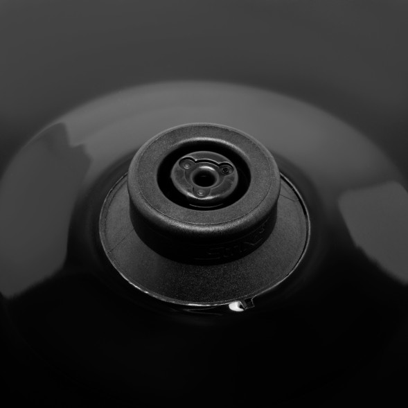 Чайник электрический Hyundai HYK-G2012 1.7л. 2000Вт черный/прозрачный корпус: пластик