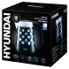 Чайник электрический Hyundai HYK-G2012 1.7л. 2000Вт черный/прозрачный корпус: пластик