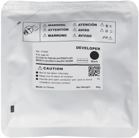 Девелопер Cet CET171033 (новая) для Kyocera Ecosys M5521cdn/P5021cdn/M5526cdw 100000стр.