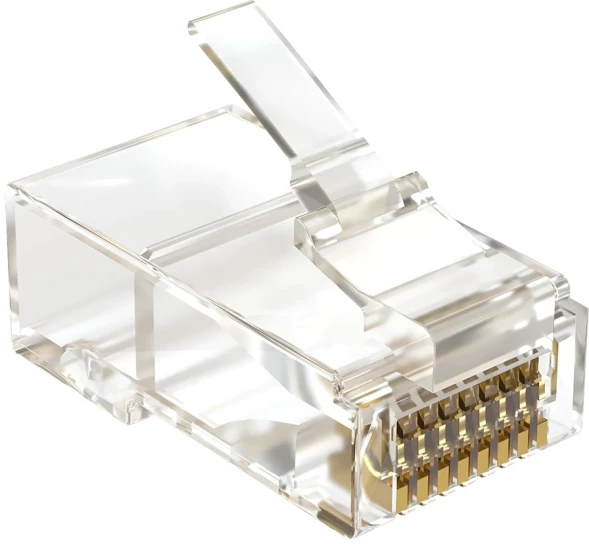 Коннектор Sysmatrix PLUG 8P8C5EU.UW RJ45 кат.5E UTP прозр. (упак.:100шт)