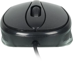 Мышь Оклик 385M черный оптическая 1600dpi USB для ноутбука 3but (1066858)