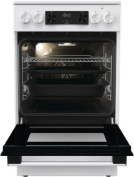 Плита Электрическая Gorenje GEC5C42WG белый стеклокерамика (без крышки)