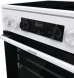 Плита Электрическая Gorenje GEC5C42WG белый стеклокерамика (без крышки)