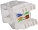 Модуль Lanmaster LAN-OKI45U5E/180 информ. Keystone RJ45 кат.5E UTP бел.