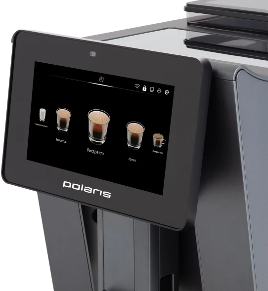 Кофемашина Polaris PACM 2085GC WIFI IQ Home 1450Вт графит
