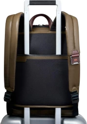 Рюкзак Piquadro Harper CA6311AP/VETM коричневый/зеленый натур.кожа