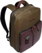 Рюкзак Piquadro Harper CA6311AP/VETM коричневый/зеленый натур.кожа