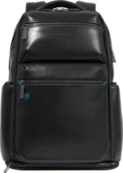Рюкзак мужской Piquadro Blue Square CA6592B2BM/N черный натур.кожа