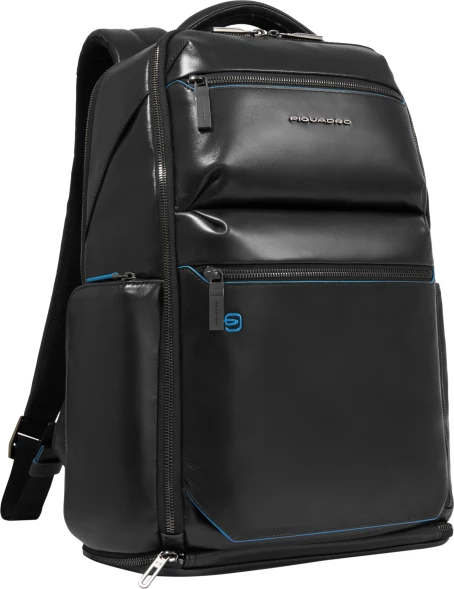 Рюкзак мужской Piquadro Blue Square CA6592B2BM/N черный натур.кожа