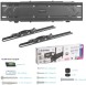 Кронштейн для телевизора Kromax PIXIS-XL-2 черный 40&amp;quot;-90&amp;quot; макс.50кг настенный поворот и наклон