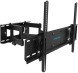 Кронштейн для телевизора Kromax PIXIS-XL-2 черный 40&amp;quot;-90&amp;quot; макс.50кг настенный поворот и наклон
