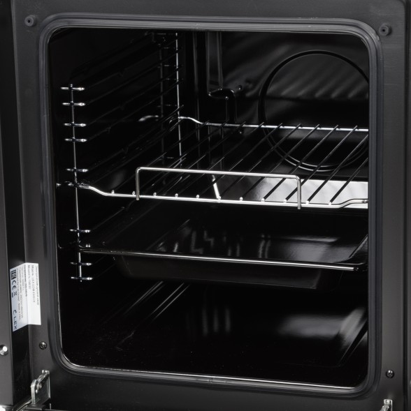 Духовой шкаф Электрический Lex EDM 4540 IX нержавеющая сталь/черный