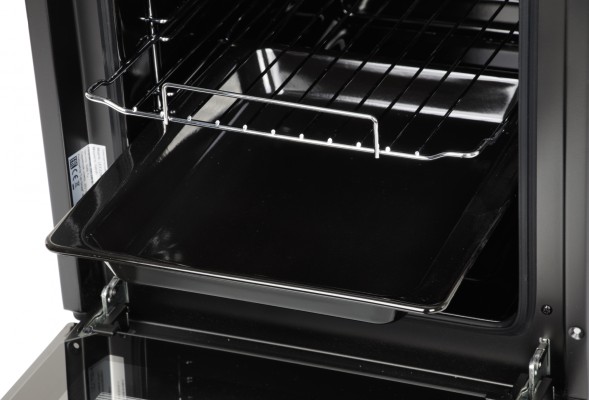 Духовой шкаф Электрический Lex EDM 4540 IX нержавеющая сталь/черный