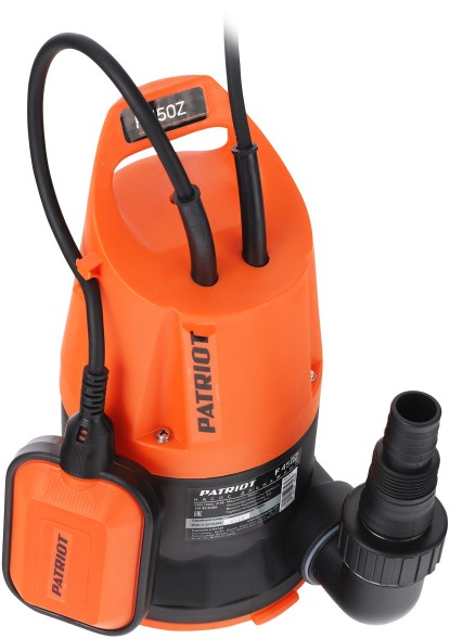 Насос центробежный Patriot F 450 Z 450Вт 8000л/час (315302466)