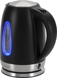 Чайник электрический Vitek VT-WK1065 1.7л. 2000Вт черный/серебристый корпус: металл