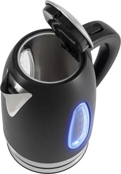 Чайник электрический Vitek VT-WK1065 1.7л. 2000Вт черный/серебристый корпус: металл