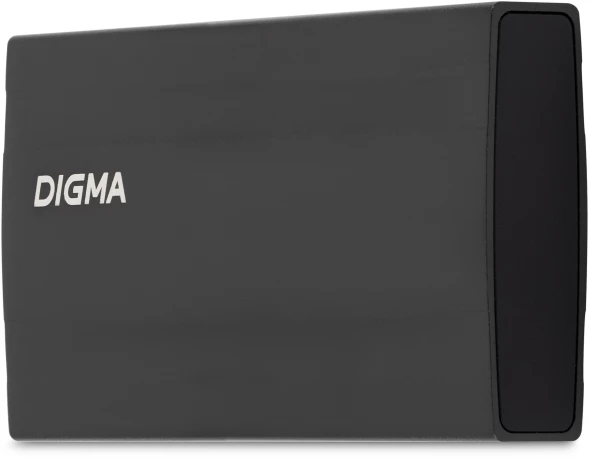 Накопитель SSD Digma USB3.2 Gen2x2 256GB DGSM8256G2MGG MEGA X 1.8&amp;quot; темно-серый