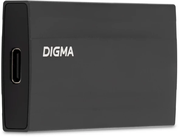 Накопитель SSD Digma USB3.2 Gen2x2 256GB DGSM8256G2MGG MEGA X 1.8&amp;quot; темно-серый