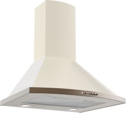 Вытяжка каминная Elikor Сигма 60П-650-К3Д топленое молоко/бронза управление: кнопочное (1 мотор)
