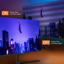 Монитор SunWind 23.8" SM-24FI221 черный IPS LED 16:9 HDMI M/M матовая 250cd 178гр/178гр 1920x1080 100Hz G-Sync VGA DP FHD 3.0кг