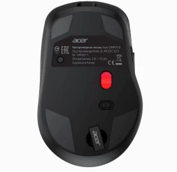Мышь Acer OMR310 черный оптическая 1600dpi беспров. BT/Radio USB 7but (ZL.MCECC.031)