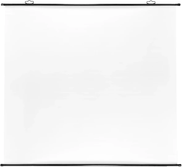 Экран Cactus 180x180см Map type CS-PSRM-180x180-BK 1:1 настенно-потолочный рулонный черный