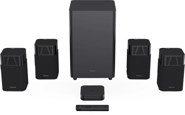 Саундбар Hisense HT SATURN 4.1.2 480Вт+240Вт черный