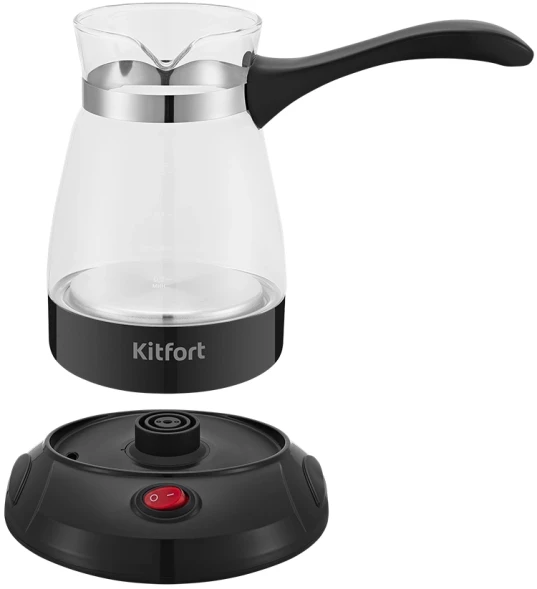 Кофеварка Электрическая турка Kitfort КТ-7132-1 600Вт черный