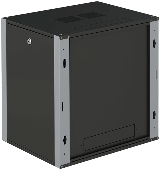 Шкаф коммутационный Sysmatrix (WP 6409.920 ) настенный 9U 600x450мм пер.дв.металл 2 бок.пан. 60кг черный 300мм 17кг 450мм IP20 металл