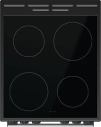 Плита Электрическая Gorenje GEC5C41SG серый стеклокерамика (без крышки)