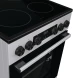 Плита Электрическая Gorenje GEC5C41SG серый стеклокерамика (без крышки)